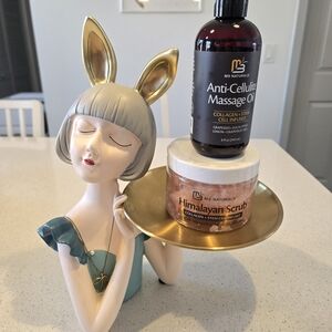 M3 Naturals Anti-Cellulite Set | Himalayan Scrub + Massage Oil | NEW Sealed